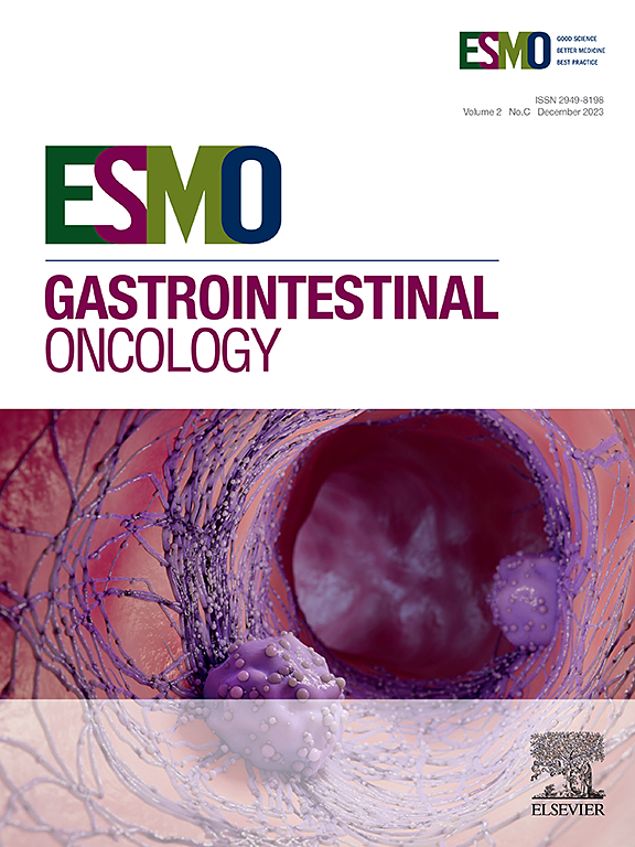 Go to journal home page - ESMO Gastrointestinal Oncology